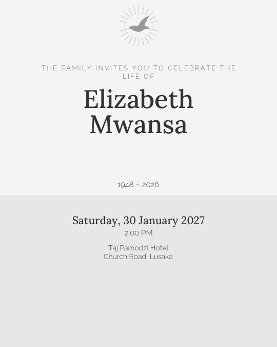 A Life Well Lived invitation design preview