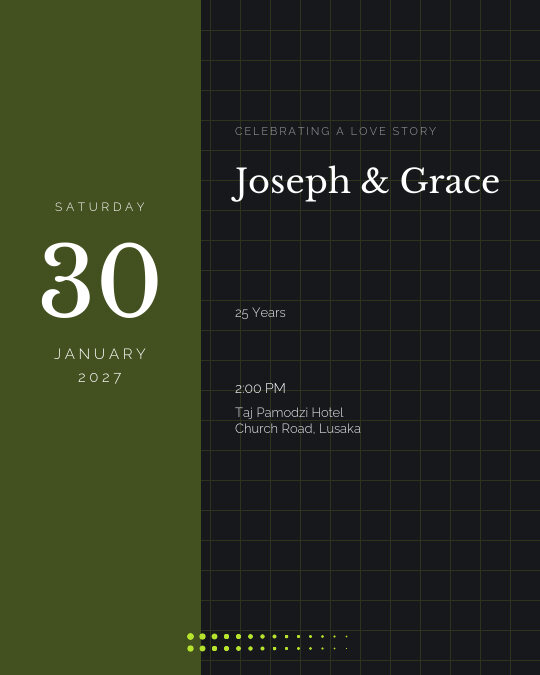 Anniversary Editorial invitation — sample wording