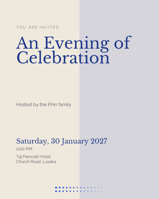 Book Club Evening invitation design preview