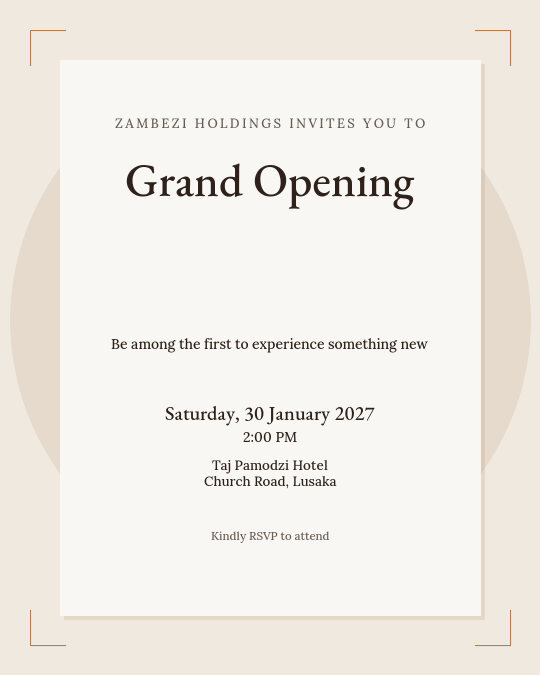 Clinic Opening invitation — sample wording