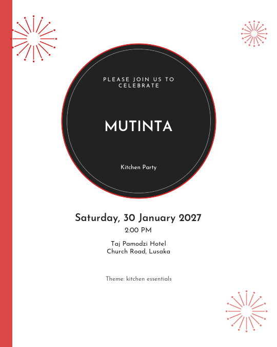Copper Kettle invitation design preview