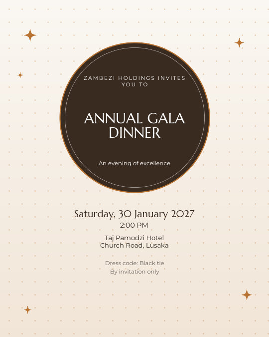 Diamond Gala invitation design preview