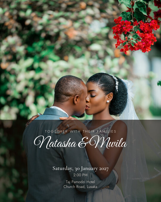 Ever After invitation — sample wording