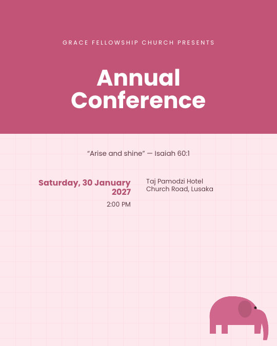 Faith Family Day invitation design preview