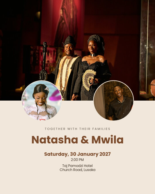 Family Portrait Trio invitation — sample wording