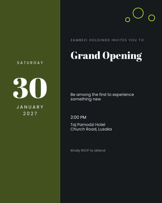 Gallery Opening invitation — sample wording