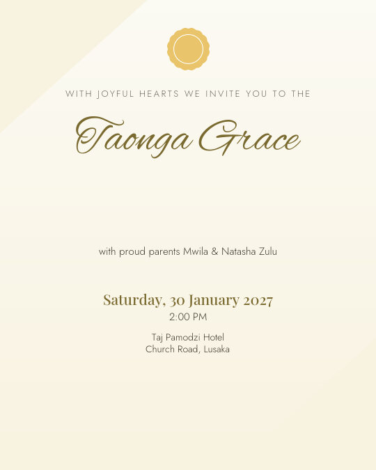 Grandparents’ Day invitation — sample wording