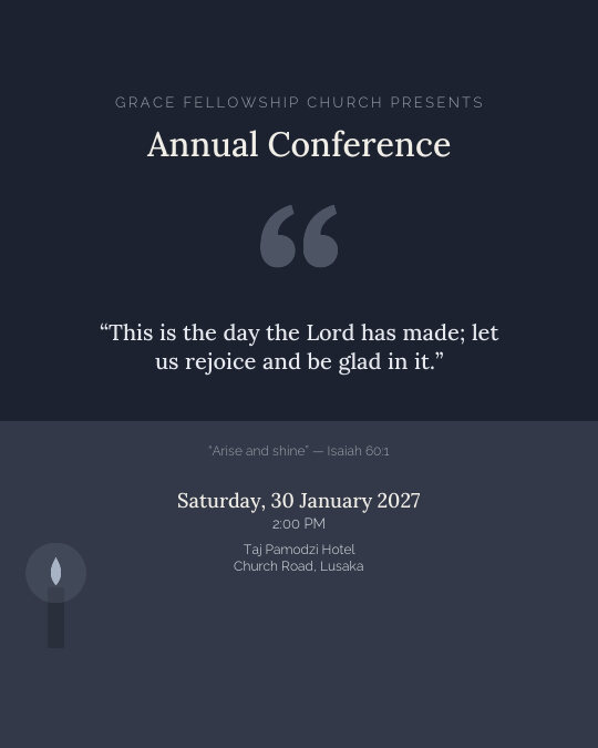 Holy Ground invitation design preview