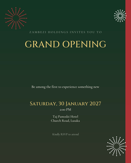 Launch Party invitation — sample wording