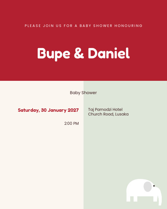 Little Sunshine invitation design preview
