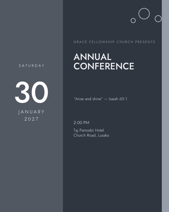 Men’s Fellowship invitation — sample wording