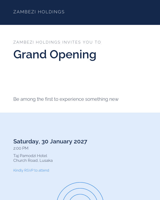 Office Opening invitation — sample wording