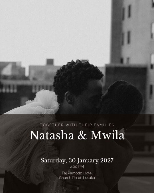 Our Love Story invitation design preview