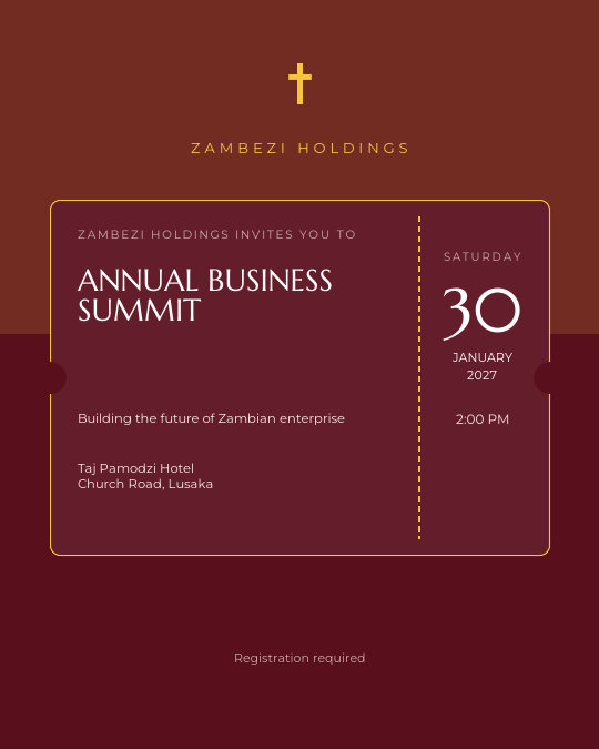 Partnership Signing invitation design preview
