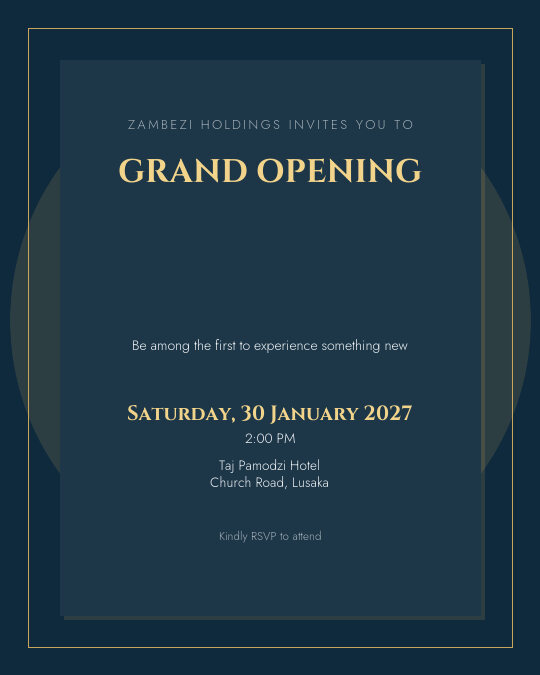 Ribbon Cutting invitation design preview