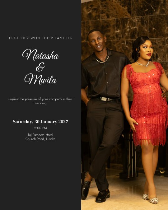 Side by Side invitation — sample wording