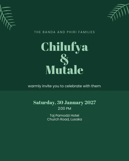 Sunset Kinship invitation — sample wording