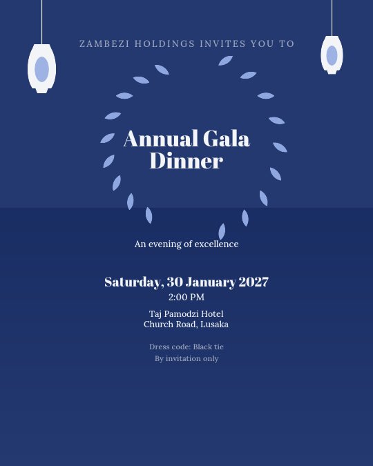 The Gold Ball invitation design preview