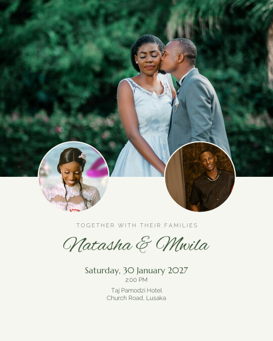 Three Little Moments invitation — sample wording